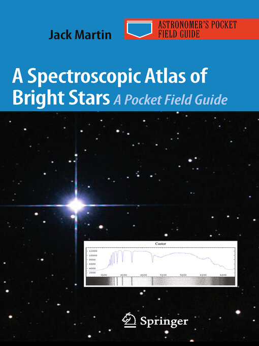 Cover image for A Spectroscopic Atlas of Bright Stars